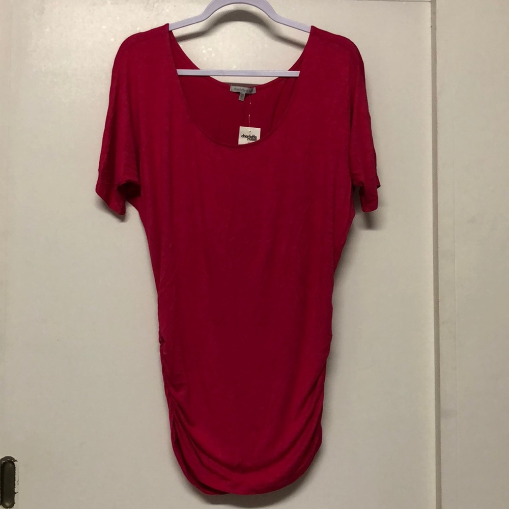 Brand New Charlotte Russe Medium Fuchsia Top